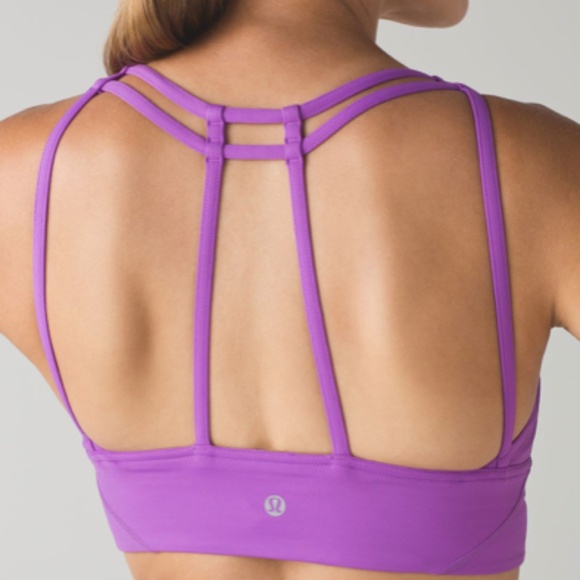 Lululemon As You Like Bra - Size: 8, Color: Moonlit Magenta - Picture 5 of 9